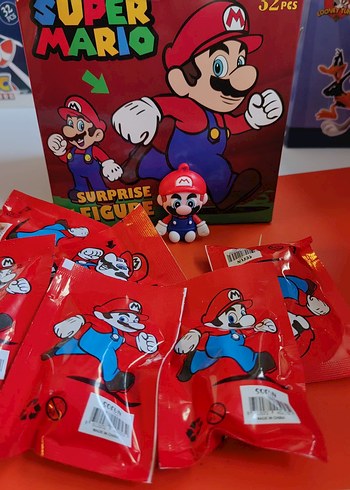 Renkli Mario Sürpriz Figür paketi
