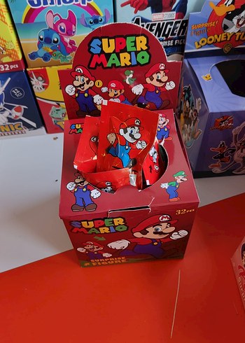  Beden Renkli Mario Sürpriz Figür paketi