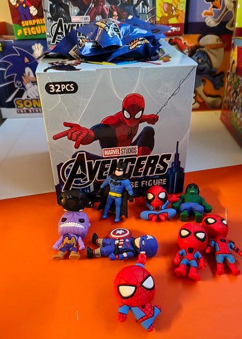 Beden Marvel Avengers Çoklu renkli figür paketleri