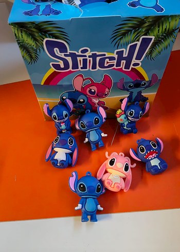  Beden Renkli Stitch Figür Paketi