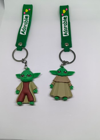  Beden Baby Yoda Figürlü Anahtarlık