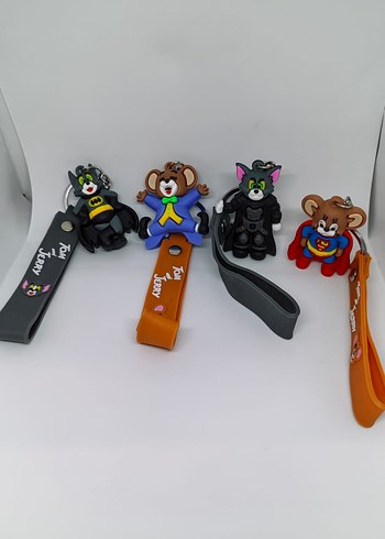  Beden Tom ve Jerry Figürlü Anahtarlık