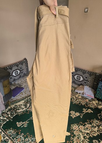 s Beden Bershka Bej Kumaş Pantolon
