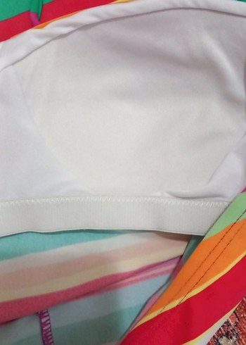 Renkli Askılı Mini Bohem Mayo Üstü - Görsel 5