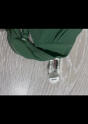 Yeşil Bohem Desenli Mini Bikini - Görsel 2