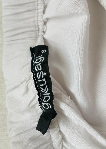 Beyaz Pamuklu Hamile Şortu - Görsel 3