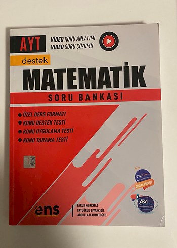ENS Yayıncılık AYT Matematik Destek Soru Bankası