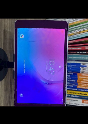 Samsung Mor Renkli Tablet SATILDI