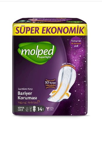 Molped Süper Night 14'lü Gece Pedi