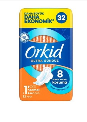 Orkid Ultra Gündüz Normal Ped 32'li