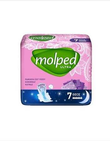 Molped Ultra Gece Hijyenik Ped 7'li