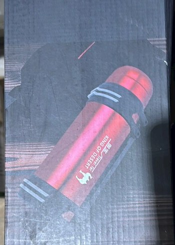 Siyah Vakum İzolasyonlu Seyahat Termosu - Görsel 2