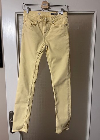 Tommy Hilfiger düşünk bel dar paça jean/Pantolon