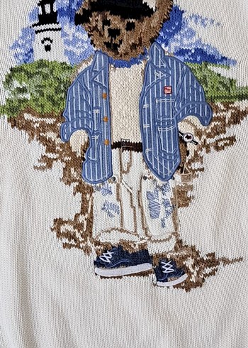m Beden beyaz Renk Polo | Ralph Lauren İthal Kalite Örgü Kazak