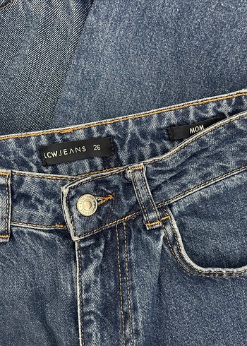 LCW Kadın Lacivert Mom Fit Jean Pantolon - Görsel 3