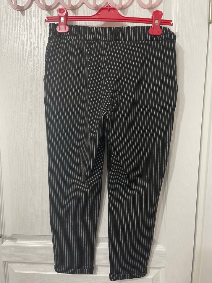 DeFacto Kadın Beli Lastikli Jakarlı Örme Pantolon - Görsel 3