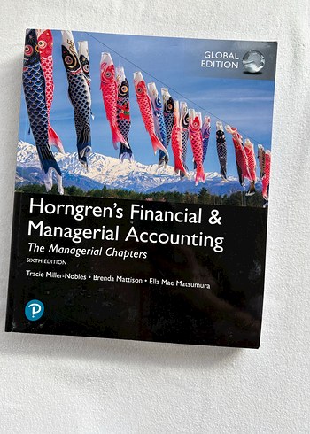 Horngren's Financial & Managerial Accounting Kitapları - Görsel 3