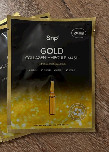 3lü Snp Gold Kollajen Maske - Görsel 2