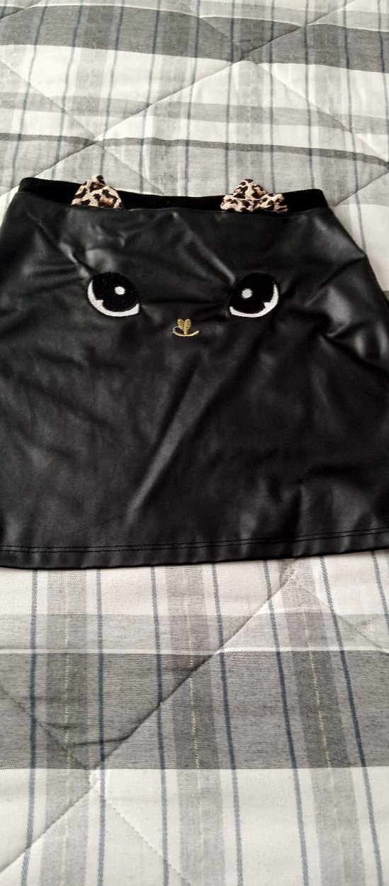 Düğmeli Siyah Gotik Kedi Elbisesi - Görsel 3