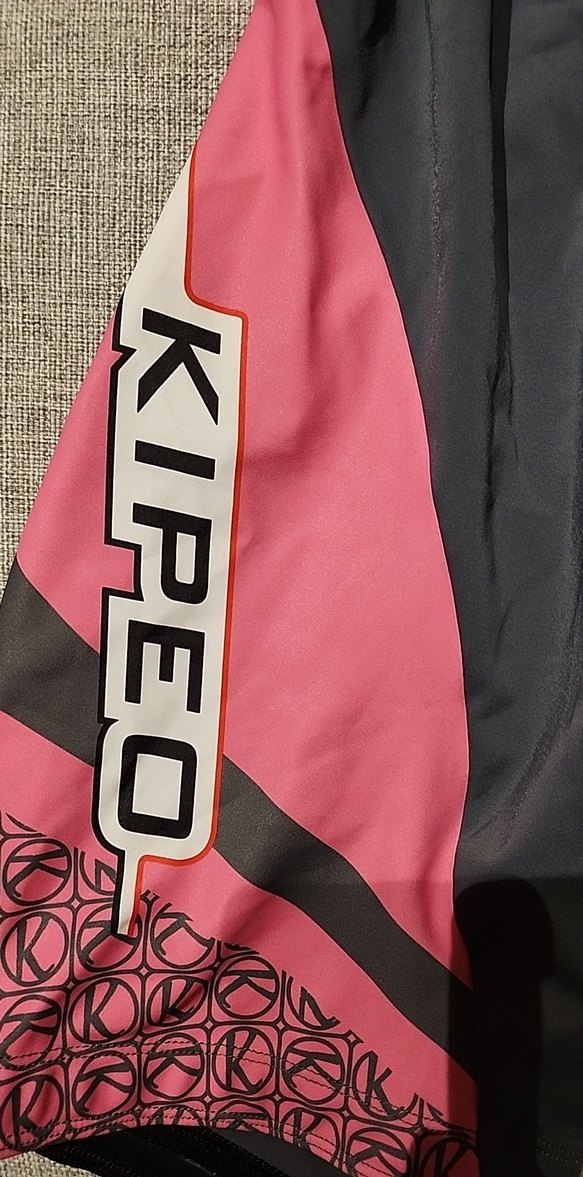 Kadın Pembe Baskılı Straplez Biker Atlet - Görsel 2