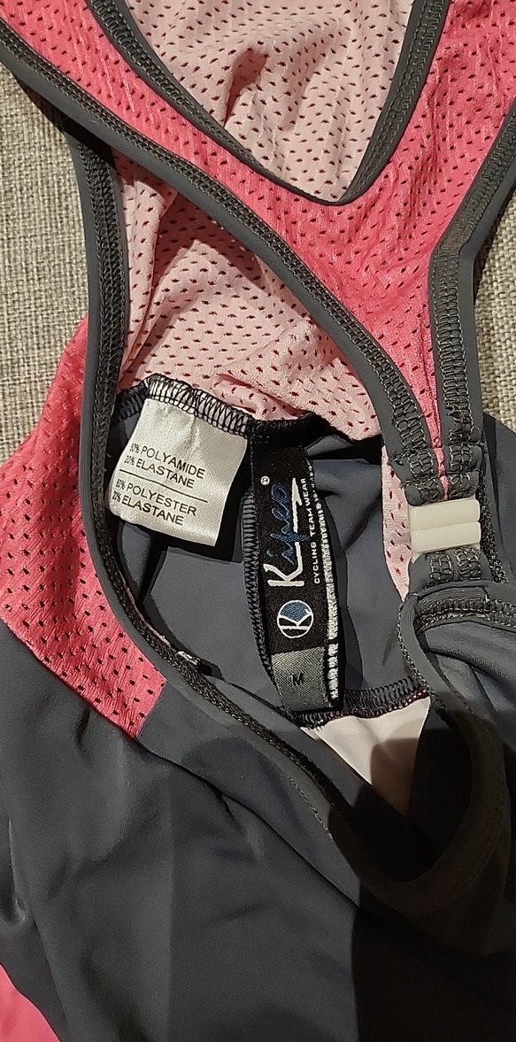 Kadın Pembe Baskılı Straplez Biker Atlet - Görsel 3