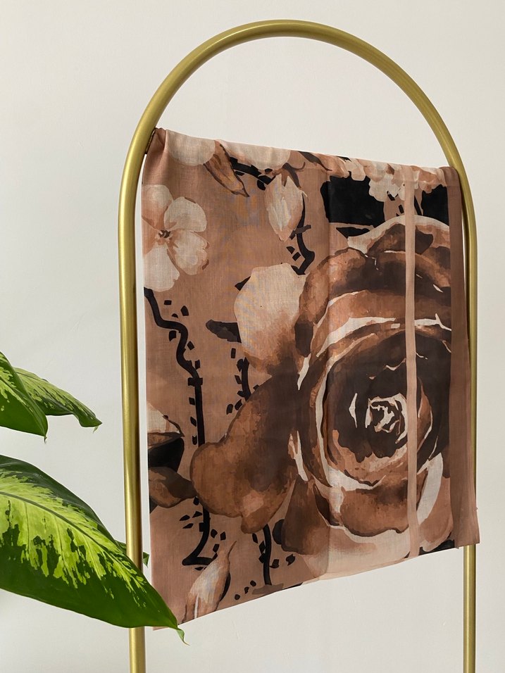 Kahverengi şal - Görsel 2