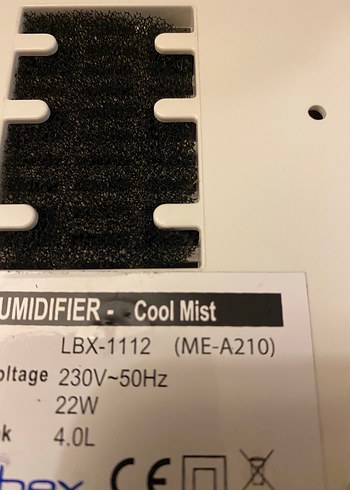 Loobex Beyaz Hava Temizleyici ve Nemlendirici - Görsel 4