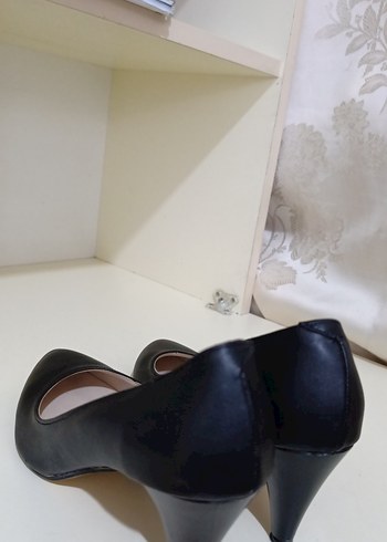 Polarii Siyah Topuklu Kadın Stiletto - Görsel 4