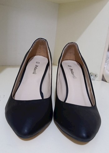 Polarii Siyah Topuklu Kadın Stiletto - Görsel 3