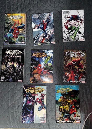 The Amazing Spider-Man Çizgi Roman Seti 1-8