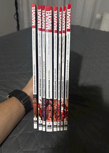  The Amazing Spider-Man Çizgi Roman Seti 1-8