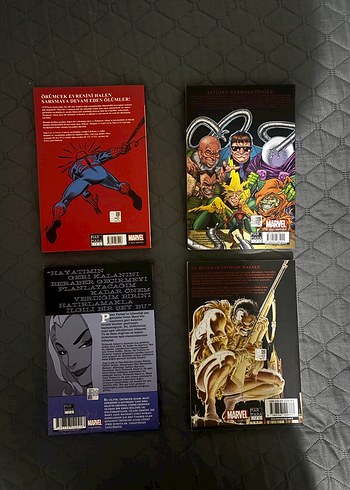  Beden Spider-Man Çizgi Roman Seti