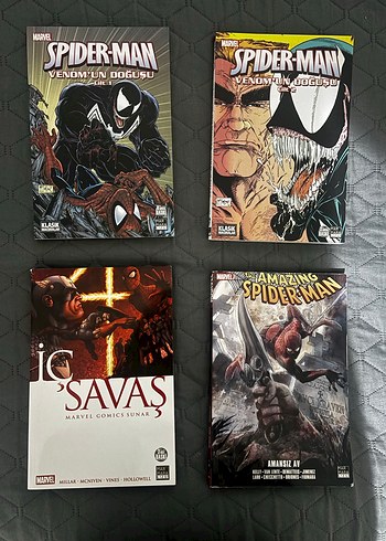 Spider-Man ve Venom çizgi roman seti
