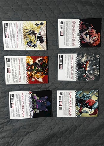  Beden Superior Spider-Man Çizgi Roman Koleksiyonu 1-6