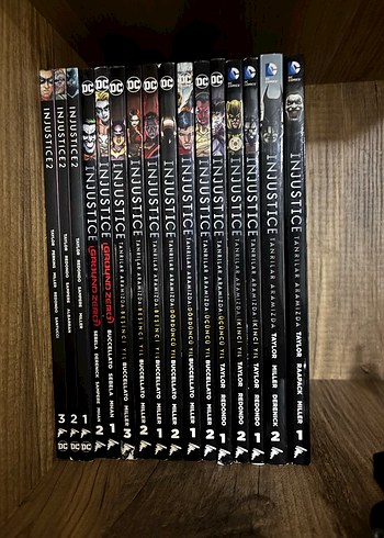  Injustice:1,2 ve ground zero set total - 16 cilt
