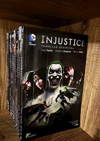 Injustice:1,2 ve ground zero set total - 16 cilt