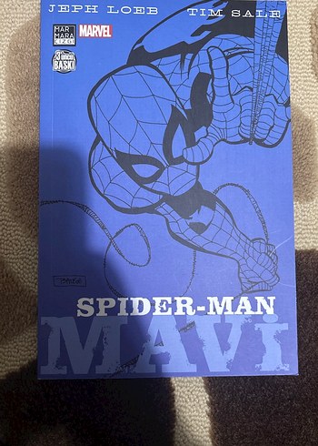 Spider-Man Mavi Marvel Çizgi Roman