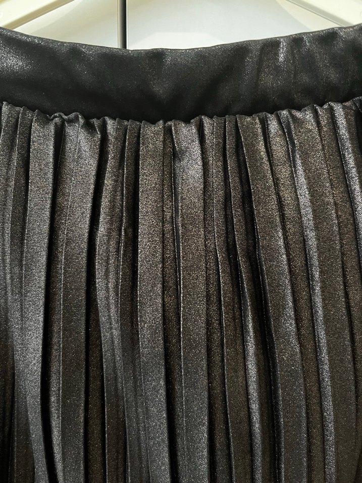 Kadın Kahverengi Piliseli Uzun Etek - Görsel 3