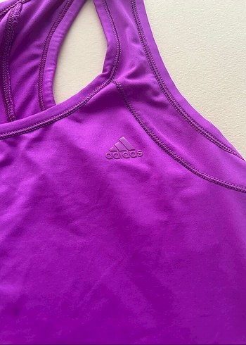 Mor V Yaka Adidas Spor Atlet
