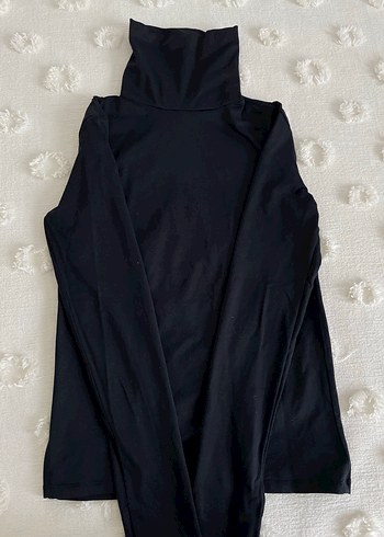 Siyah Balıkçı Yaka Kadın Kazak - Görsel 2