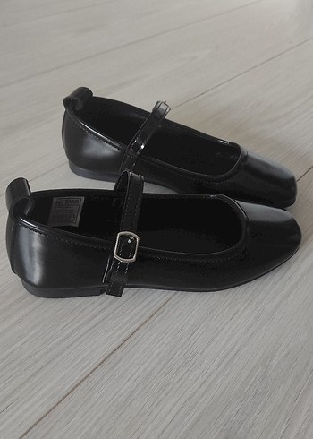 Siyah Rugan Kiz Çocuk Babet - Görsel 4