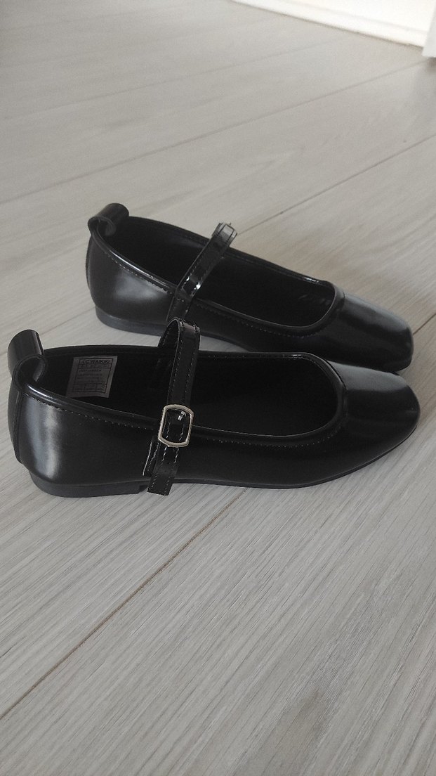 Siyah Rugan Kiz Çocuk Babet - Görsel 4