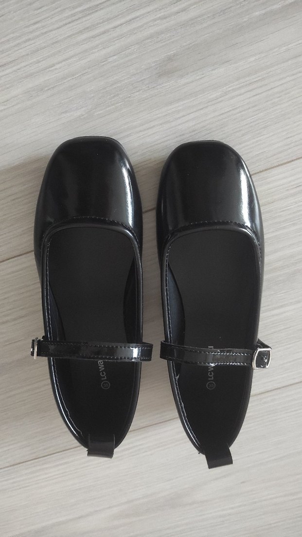 Siyah Rugan Kiz Çocuk Babet - Görsel 2