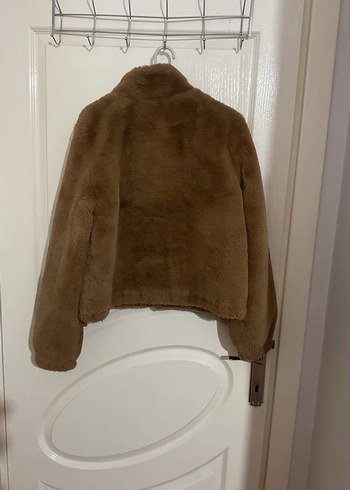 Kahverengi Kürklü Midi Kadın Ceket - Görsel 2