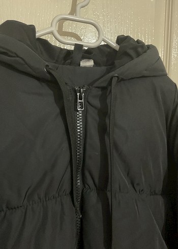 Kadın Siyah Şişme Kısa Mont H&M - Görsel 2