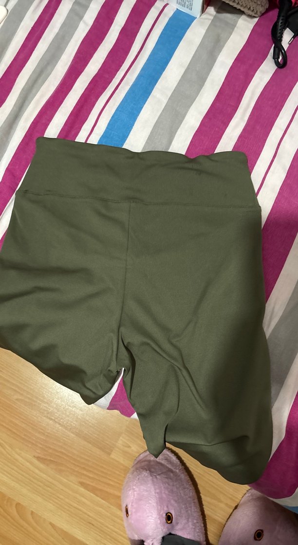 Koyu Yeşil Kadın Tayt - Görsel 2