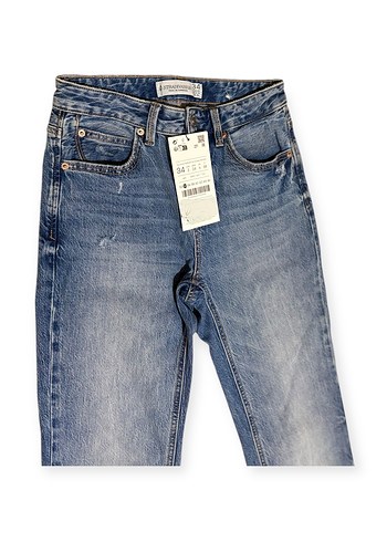 D98 VİNTAGE EFEKTLİ STRAİGHT FİT JEAN - Görsel 5