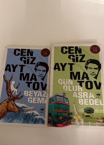 Cengiz Aytmatov Kitap Seti - Beyaz Gemi & Gün Olur Asra Bedel