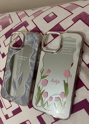 İkili gerçek aynalı iphone 13-14-15 telefon kılıfları - Görsel 2