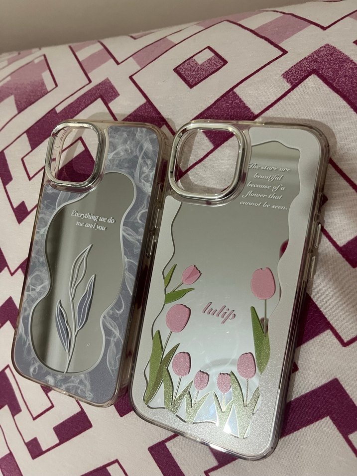 İkili gerçek aynalı iphone 13-14-15 telefon kılıfları - Görsel 2